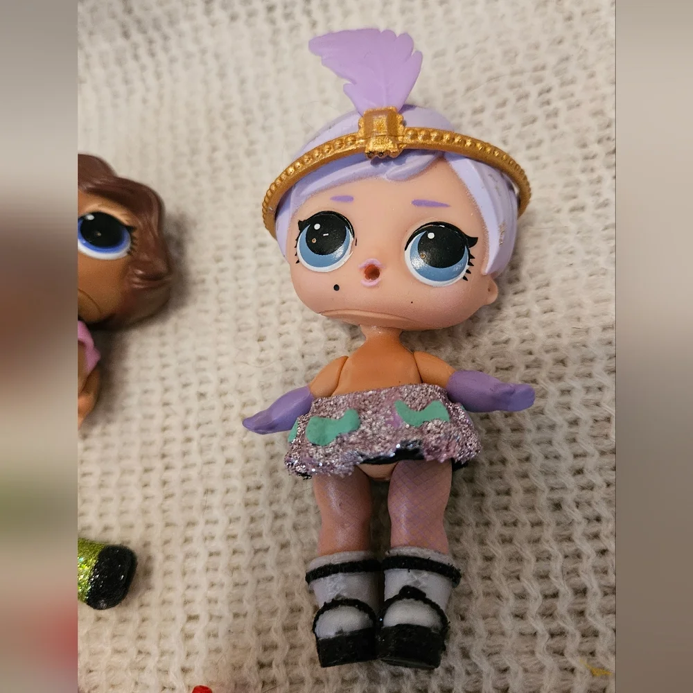 LOL Suprise~3 Dolls and accessories lot~The‎ Great Baby~ Posh Pup~MC  Swag~
